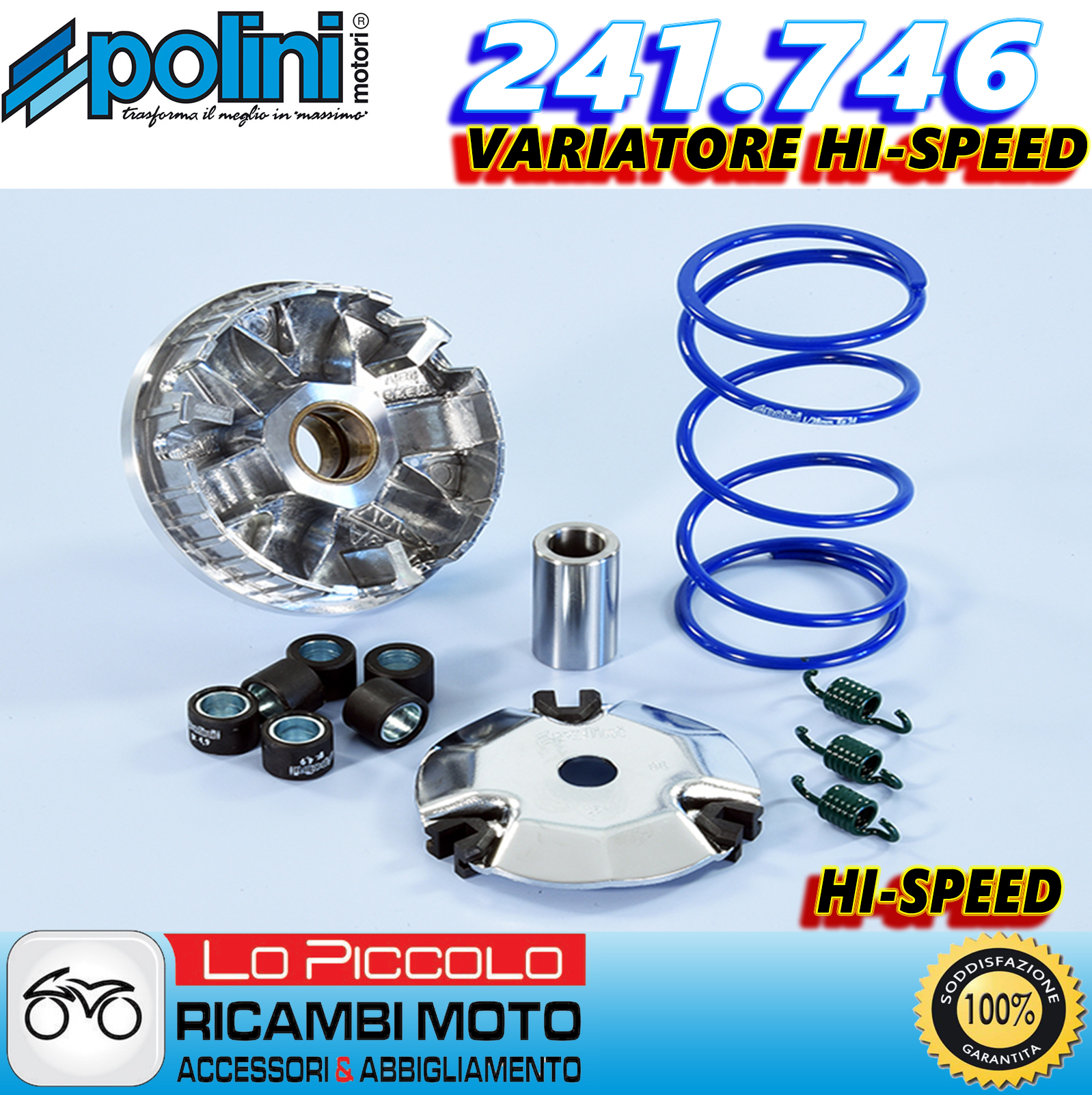 VARIATORE POLINI HI SPEED YAMAHA AEROX 50 4T Euro 4 2018 2019 2020 EBay