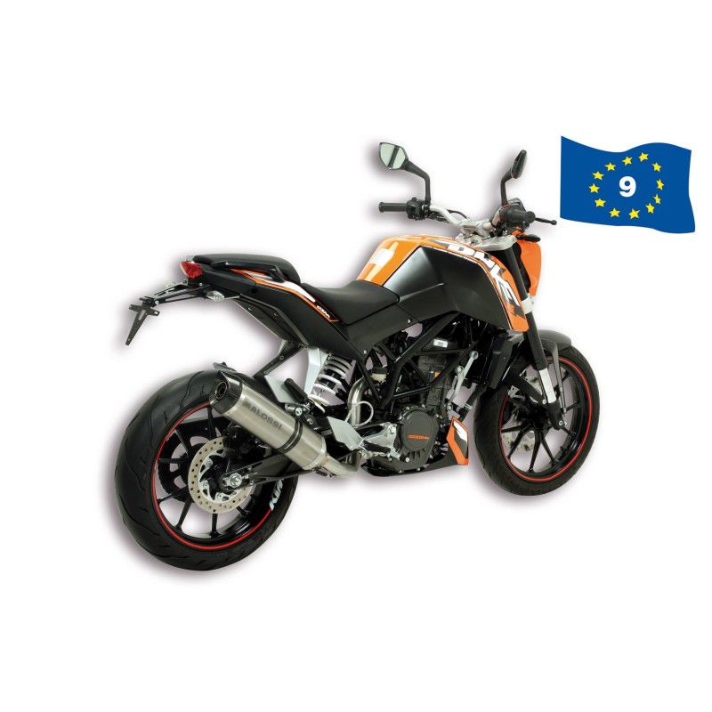 3215202 MALOSSI MARMITTA GP MHR REPLICA 4-Stroke omologata KTM DUKE 125 ie 4T LC