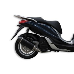 3217570 MALOSSI MARMITTA RX Black PIAGGIO MEDLEY 125 150 ie 4T LC