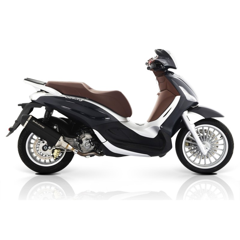 3219103 MALOSSI MARMITTA RX Black PIAGGIO BEVERLY HPE 300 ie 4T