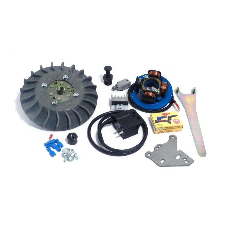 00002.22 KIT ACCENSIONE ELETTRONICA PARMAKIT CONO 20 PESO 1,1 KG VESPA 50 125 SPECIAL ET3 PRIMAVERA PK S XL HP