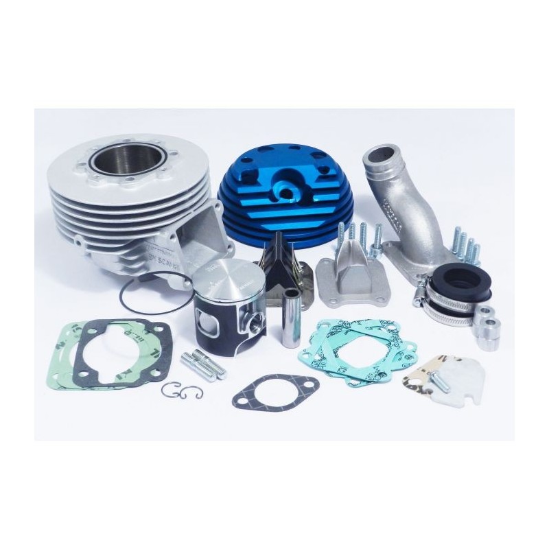 57004.00 KIT GRUPPO TERMICO PARMAKIT IN ALLUMINIO CHALLENGER D.57 130CC CORSA 51 BIELLA 97 VESPA 50 125 SPECIAL PK ET3 PRIMAVERA