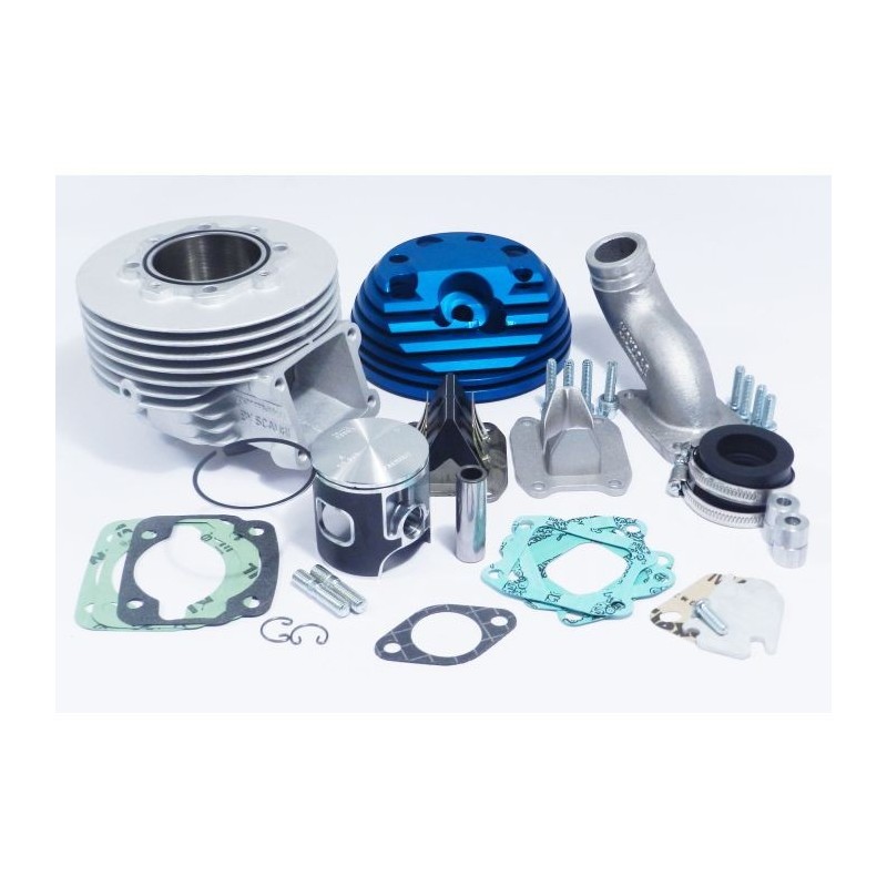 57008.00 KIT GRUPPO TERMICO PARMAKIT CHALLENGER D.57 130CC CORSA 51 BIELLA 97 VESPA 50 125 SPECIAL PK ET3 PRIMAVERA HP APE