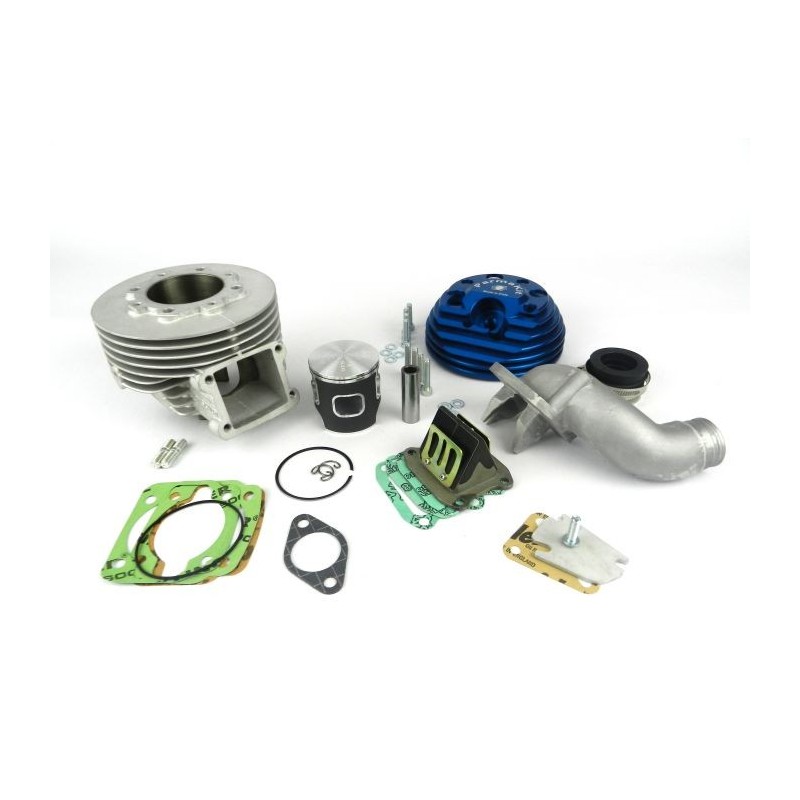 57032.00 KIT GRUPPO TERMICO PARMAKIT CHALLENGER PUFFO 130CC D.57 CORSA 51 BIELLA 97 VESPA 50 125 SPECIAL PK ET3 PRIMAVERA HP