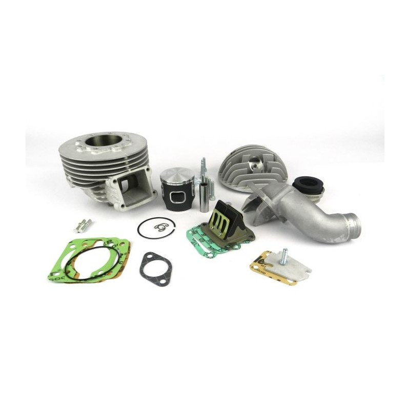 57036.00 KIT GRUPPO TERMICO PARMAKIT ECV IN ALLUMINIO D.57 130CC CORSA 51 BIELLA 97 VESPA 50 125 SPECIAL PK ET3 PRIMAVERA HP APE