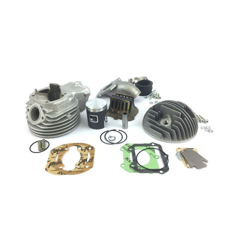 57085.00 KIT GRUPPO TERMICO PARMAKIT W-FORCE D.55 121CC CORSA 51 BIELLA 97 IN ALLUMINIO VESPA 50 125 SPECIAL PK ET3 PRIMAVERA HP