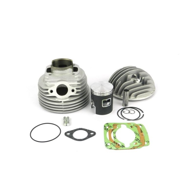 57300.00 KIT GRUPPO TERMICO PARMAKIT ECV IN ALLUMINIO D.55 121CC CORSA 51 BIELLA 97 VESPA 50 125 SPECIAL PK ET3 PRIMAVERA HP