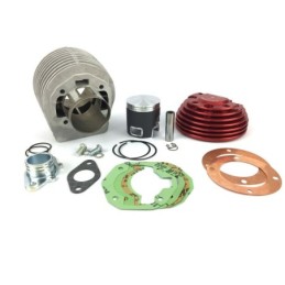 57460.00 KIT GRUPPO TERMICO PARMAKIT RED DEVIL IN ALLUMINIO D.63 177CC CORSA 57 BIELLA 105 VESPA 125 150 PX COSA LML STAR 2T