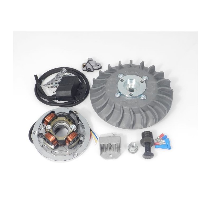 57712.22 KIT ACCENSIONE ELETTRONICA PARMAKIT PESO 2,4KG ANTICIPO VARIABILE VESPA 150 VBB