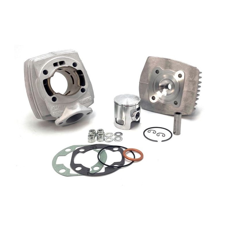 56210.00 KIT GRUPPO TERMICO PARMAKIT 70CC D.46 IN ALLUMINIO HONDA WALLARO 50 / PEUGEOT FOX / GL 10 / SPX 50 COMPLETO DI TESTA