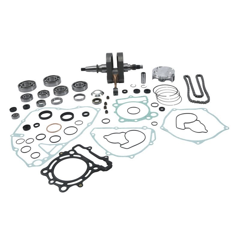 WR101-175A  KIT REVISIONE MOTORE WRENCH RABBIT COMPLETO ALBERO + PISTONE SEL.A KAWASAKI KX 250 F 2014-2016