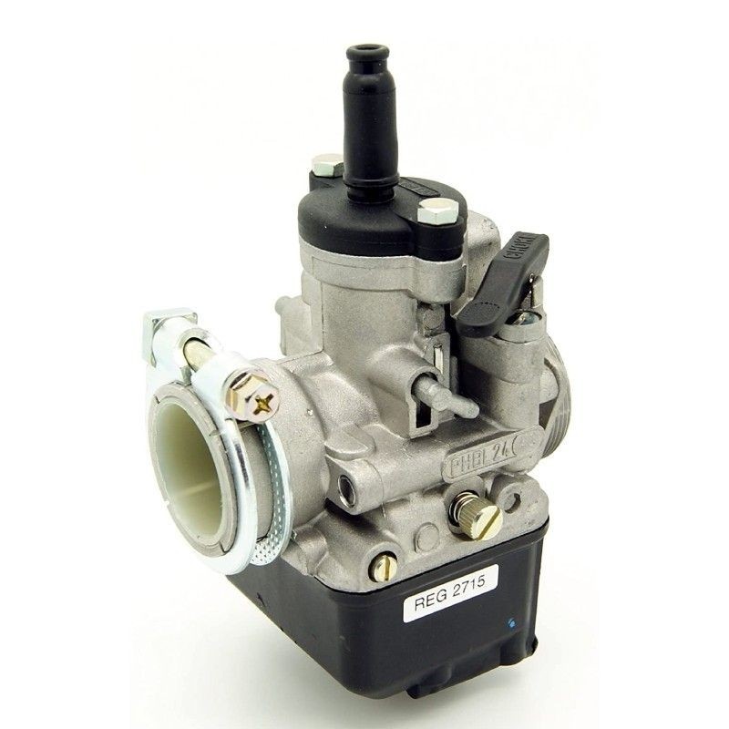 02715 CARBURATORE DELL'ORTO PHBL 24 AS ARIA MANUALE VESPA 50 125 SPECIAL ET3 PRIMAVERA PK