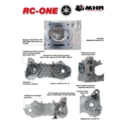 5716668 MALOSSI MHR RC-one CARTER MOTORE COMPLETO APRILIA RALLY 50 2T LC