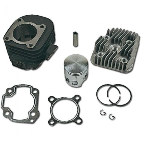 KT00087 DR RACING PARTS KIT GRUPPO TERMICO CILINDRO COMPLETO D.47 YAMAHA NEOS WHY 50 2T