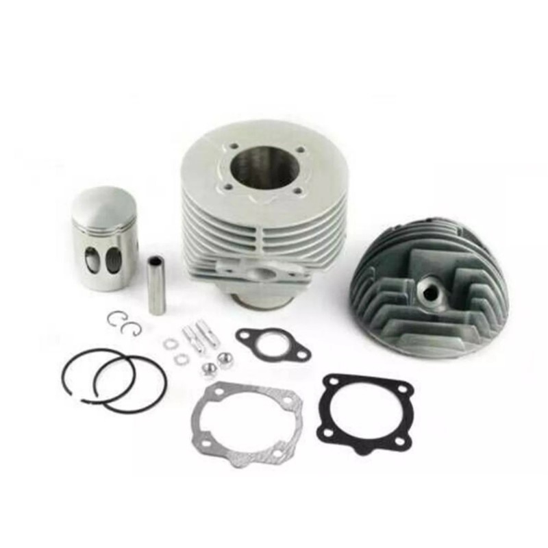 KT00135 DR RACING PARTS KIT GRUPPO TERMICO CILINDRO COMPLETO HP D.57 VESPA ET3 PRIMAVERA ALLUMINIO