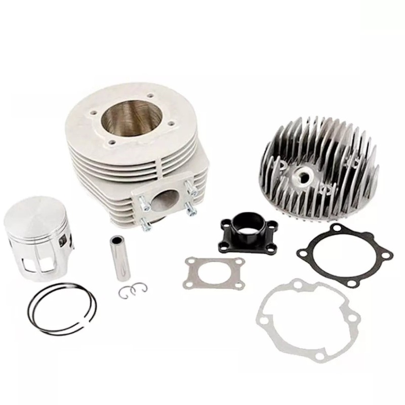 KT00136 DR RACING PARTS KIT GRUPPO TERMICO CILINDRO COMPLETO HP D.63 VESPA PX 125 150 ALLUMINIO