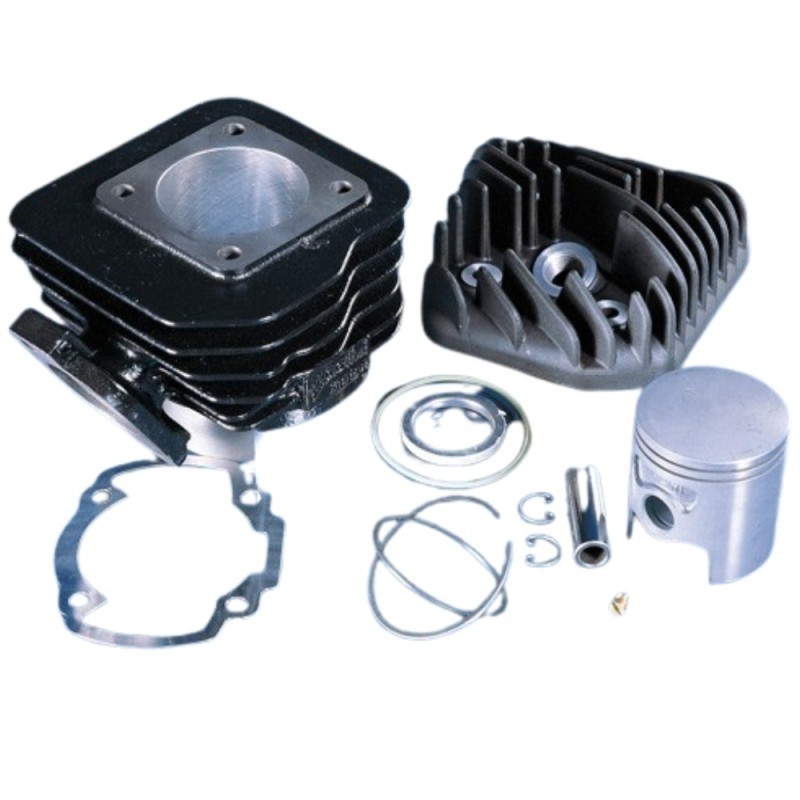 119.0077/R KIT GRUPPO TERMICO CILINDRO POLINI IN GHISA D.47 HONDA DIO / SHADOW 50 RACING CON TESTA