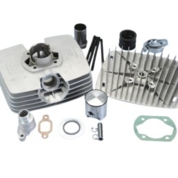 133.6005 KIT GRUPPO TERMICO CILINDRO POLINI IN ALLUMINIO D.48 76cc CORSA 42 MINARELLI P4 / P6