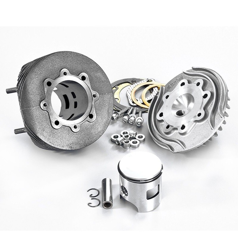 140.0050/E KIT GRUPPO TERMICO CILINDRO POLINI EVOLUTION IN GHISA D.58 130cc EVOLUTION VESPA 50 125 SPECIAL ET3 PRIMAVERA