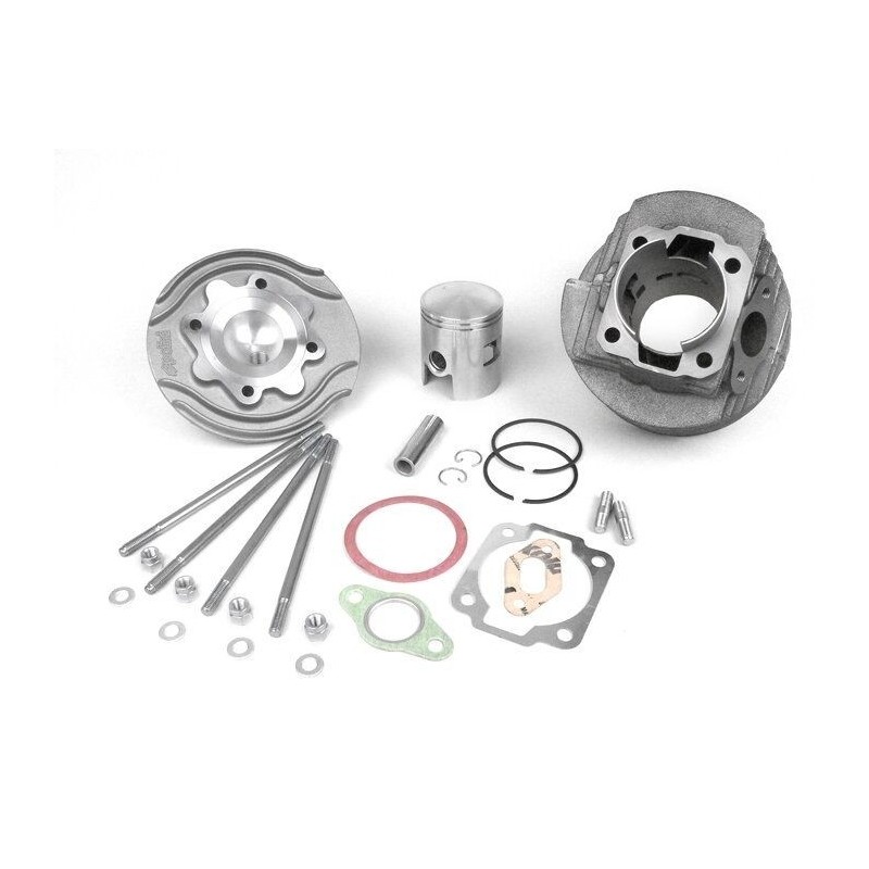 140.0050/R KIT GRUPPO TERMICO CILINDRO POLINI EVOLUTION IN GHISA D.57 130cc RACING VESPA 50 125 SPECIAL ET3 PRIMAVERA PK