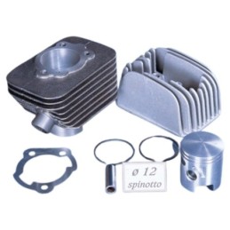 140.0065/R KIT GRUPPO TERMICO CILINDRO POLINI IN GHISA PIAGGIO CIAO 50 D.43 SPINOTTO 12 RACING