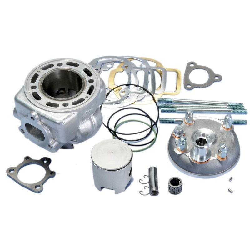 140.0207 KIT GRUPPO TERMICO CILINDRO POLINI BIG EVO IN ALLUMINIO D.47,6 70cc BIELLA 85 PIAGGIO NRG POWER ZIP SP H2O 50