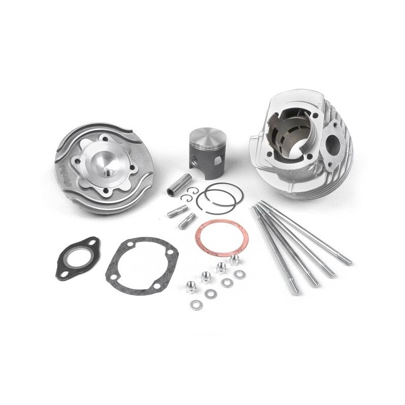 140.0211 KIT GRUPPO TERMICO CILINDRO POLINI EVOLUTION IN ALLUMINIO D.57 130cc VESPA 50 125 SPECIAL ET3 PRIMAVERA PK S XL