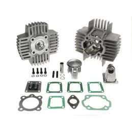 144.0151 KIT GRUPPO TERMICO CILINDRO POLINI IN ALLUMINIO D.43,5 64cc PUCH MAXI 50 2T CON TESTA