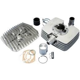 148.6002 KIT GRUPPO TERMICO CILINDRO POLINI IN ALLUMINIO D.48 80cc CORSA 44 SACHS 50 5 MARCIE