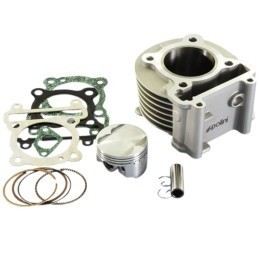 166.0114 KIT GRUPPO TERMICO CILINDRO POLINI IN ALLUMINIO D.59 158cc YAMAHA CYGNUS X 125 4T A CARBURATORE