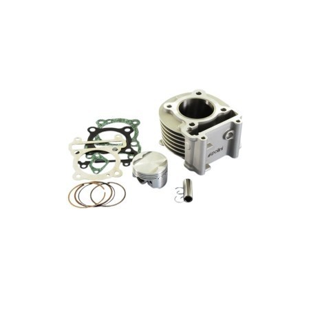 166.0114 KIT GRUPPO TERMICO CILINDRO POLINI IN ALLUMINIO D.59 158cc YAMAHA CYGNUS X 125 4T A CARBURATORE