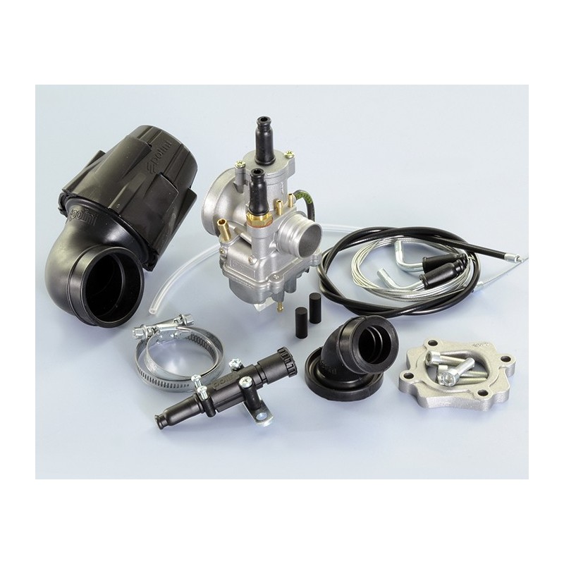 177.0092 KIT CARBURATORE IMPIANTO ALIMENTAZIONE POLINI CP.21 APRILIA SCARABEO 50 MINARELLI ORIZZONTALE