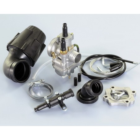 177.0092 KIT CARBURATORE IMPIANTO ALIMENTAZIONE POLINI CP.21 APRILIA SCARABEO 50 MINARELLI ORIZZONTALE