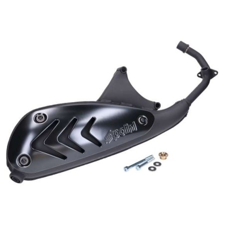 190.0079 MARMITTA SCARICO POLINI PIAGGIO LIBERTY 50 4T iGet 3V EURO 3 EURO 4 EURO 5 2016 - 2024