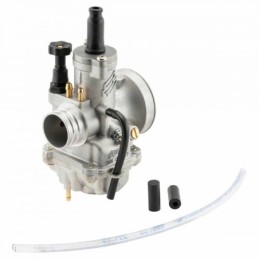 201.2100 CARBURATORE POLINI CP D.21 STARTER ARIA POMELLO ATTACCO ELASTICO UNIVERSALE MINARELLI AM6