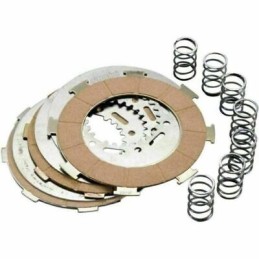 230.0014 KIT SERIE 4 DISCHI FRIZIONE POLINI RACING 7 MOLLE RINFORZATE VESPA 200 PX PE 125 T5 LML STAR 125 150 4T