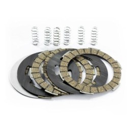 230.0024 KIT SERIE 4 DISCHI FRIZIONE POLINI FOR RACE 6 MOLLE PIAGGIO APE 50 FL FL2 FL3 VESPA 50 125 PK HP