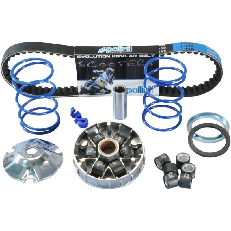 241.672.1 KIT VARIATORE HI-SPEED POLINI + CINGHIA PIAGGIO ZIP SP FAST RIDER QUARTZ DIESIS SFERA 50 2T