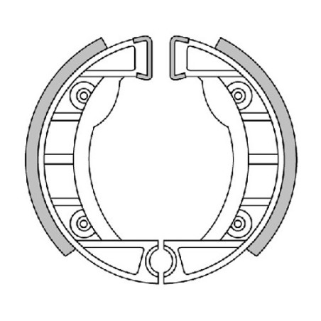 176.0152/R GANASCE CEPPI FRENO ANTERIORE POLINI FOR RACE PIAGGIO SI CIAO BRAVO 50 D.105X20