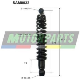 SAM0032 TOP PERFORMANCE COPPIA AMMORTIZZATORI POSTERIORI COMPLETI LIGIER JS20