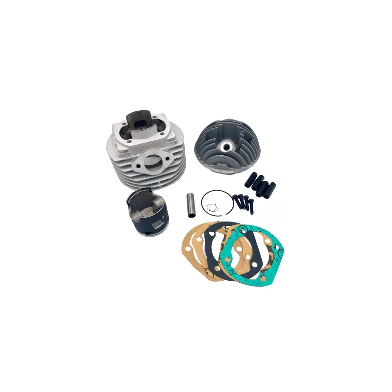 001927 KIT GRUPPO TERMICO VMC IN ALLUMINIO ET7 135cc Ø58mm CORSA 51 VESPA 50 125 SPECIAL ET3 PRIMAVERA PK S XL HP APE