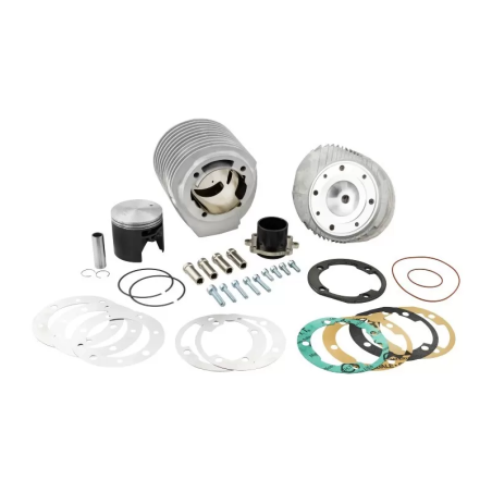 003946 KIT GRUPPO TERMICO VMC IN ALLUMINIO EXPLORER 244cc Ø 72mm 7 TRAVASI VESPA 200 PX RALLY COSA