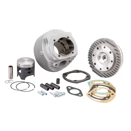 003797 KIT GRUPPO TERMICO VMC IN ALLUMINIO ET6 144cc Ø60mm CORSA 51 VESPA 50 125 SPECIAL ET3 PRIMAVERA PK S XL HP APE