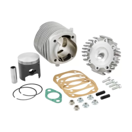 004773 KIT GRUPPO TERMICO VMC CP58 135cc Ø 58mm CUFFIA BASSA CORSA 51 BIELLA 97 VESPA 50 125 SPECIAL ET3 PRIMAVERA