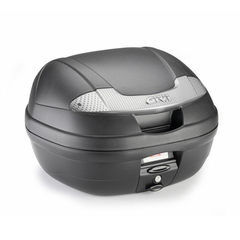 E340NT2 VISION TECH GIVI BAULETTO MONOLOCK 34 LITRI NERO CATADIOTRI TRASPARENTI