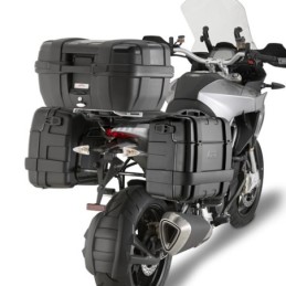 TRK33B GIVI VALIGIA MONOKEY TREKKER LATERALE 33 LITRI BLACK LINE