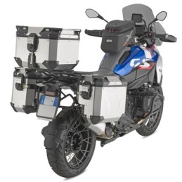 OBKEV42A GIVI BAULETTO TREKKER OUTBACK EVO SMART MONOKEY 42 LITRI ALLUMINIO NATURALE