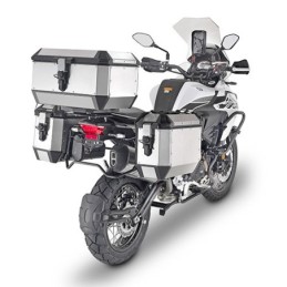 ALA56A GIVI TREKKER BAULETTO ALASKA MONOKEY ALLUMINIO NATURALE 56 LITRI