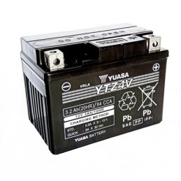 YTZ4V BATTERIA YUASA SIGILLATA CON ACIDO A CORREDO 12V 3,2 Ah YAMAHA MT 125 2020-2022 / YZF R 125 2019-2022