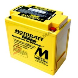 MBTX12U BATTERIA MOTOBATT 12V 14 Ah PIAGGIO BEVERLY 250 300 350 / BMW R 1200 GS ADVENTURE 2014-2018